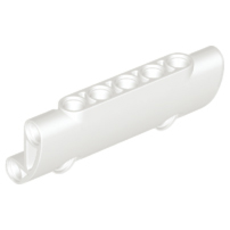 Technic, Paneel Gebogen 7x3x2 White